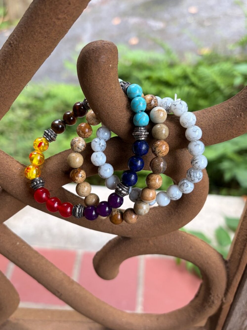 Three Stone Bracelets 50g total weight